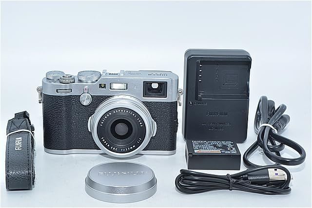 【最終値下げ・美品】FUJIFILM X100F シルバー 訳アリ並品】FUJIFILM 富士フイルム デジタルカメラ X100F