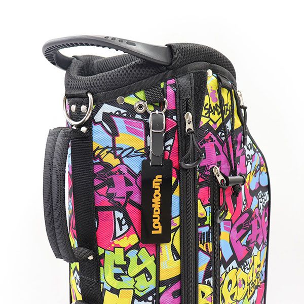 LOUDMOUTH ラウドマウス LM-CB0030 キャディバッグ Tags Neon