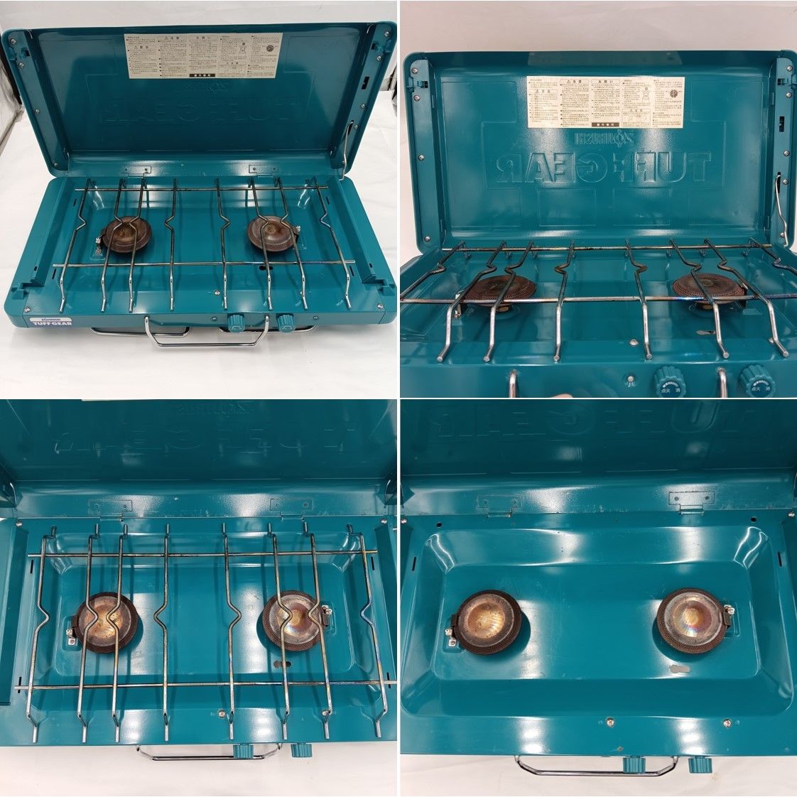 ZOJIRUSHI GTA-S40-XA スタンドセット ツインバーナー ZOJIRUSHI GTA-S40-XA スタンドセット ツインバーナー 木工大好き