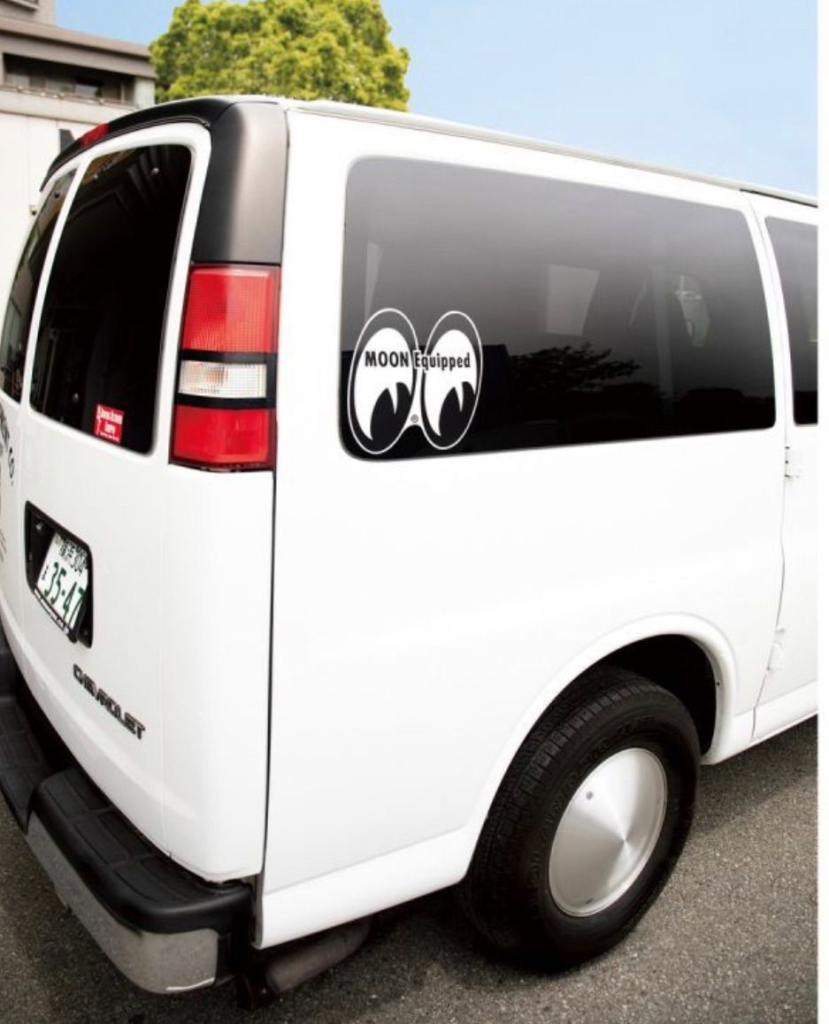 ムーンアイズ MOON Equipped ステッカー LサイズMQD002XL