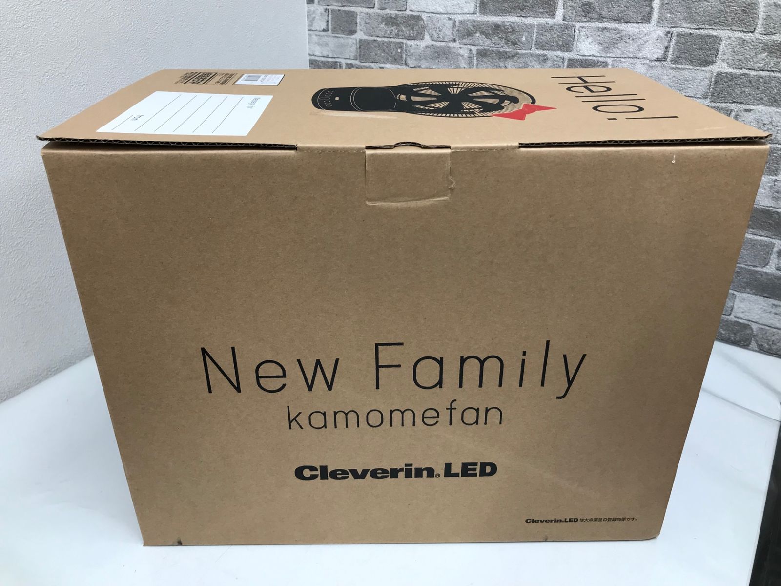 クレベリンサーキュレーター カモメファン FKCS-231CD 2017年製 LED搭載 扇風機 空間除菌
