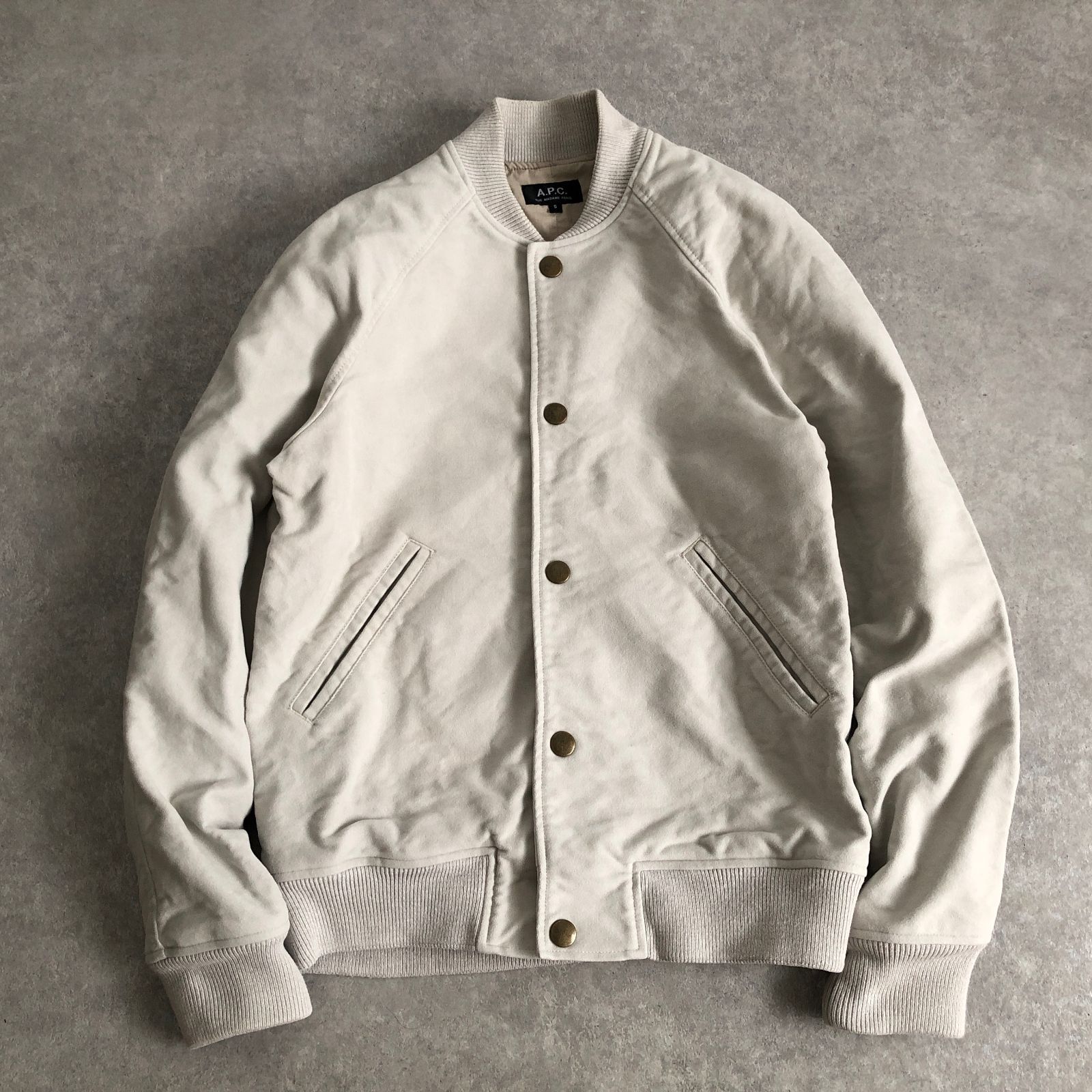 A.P.C モールスキン アワード ジャケット スタジャン アーペーセー 