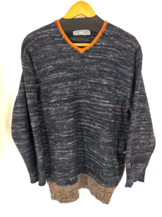 COMME des GARCONS 田中オム Vネックニット ポーカーズ COMME des GARCONS HOMME - COMME des GARCONS HOMME 田中オム Vネック