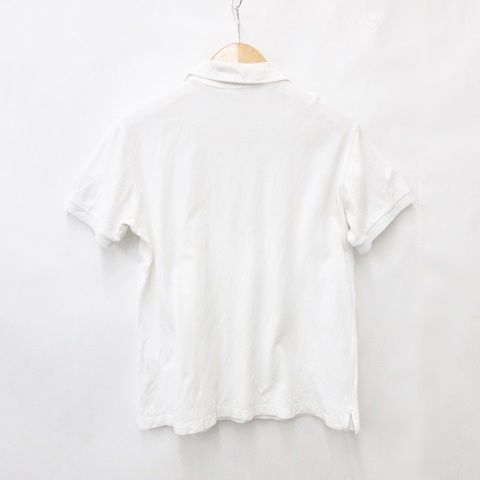 パーリーゲイツ　ゴルフポロシャツ　ホワイト　6 LL 中古 メンズ パーリーゲイツ PEARLY GATES 半袖ポロシャツ 6(LL
