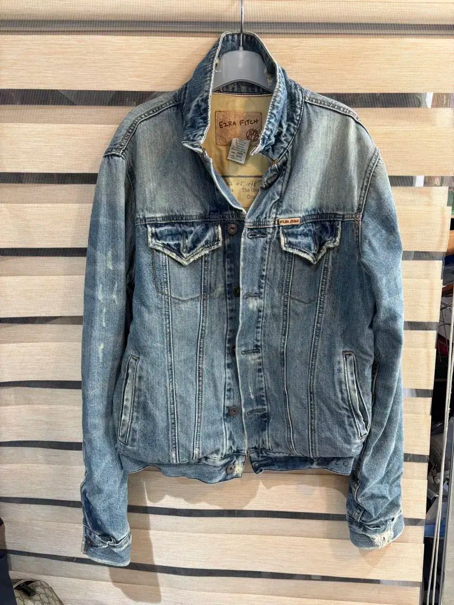 〈超レア・新品・タグ付き・未使用〉EZRA FITCH デニムジャケットM Ezra fitch デニムジャケット - メルカリ
