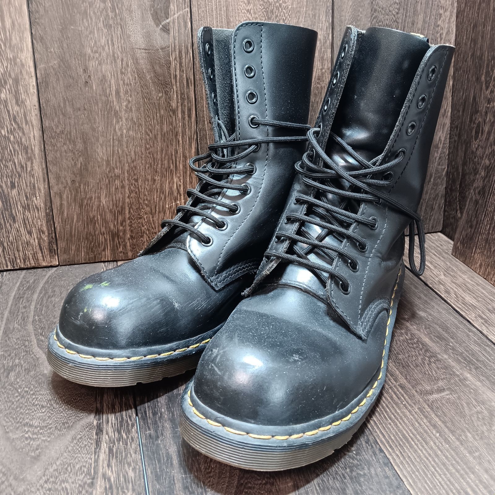 Dr. 🏈 Martens ワークブーツ AW006 ドクターマーチン 靴 メンズ 28cm