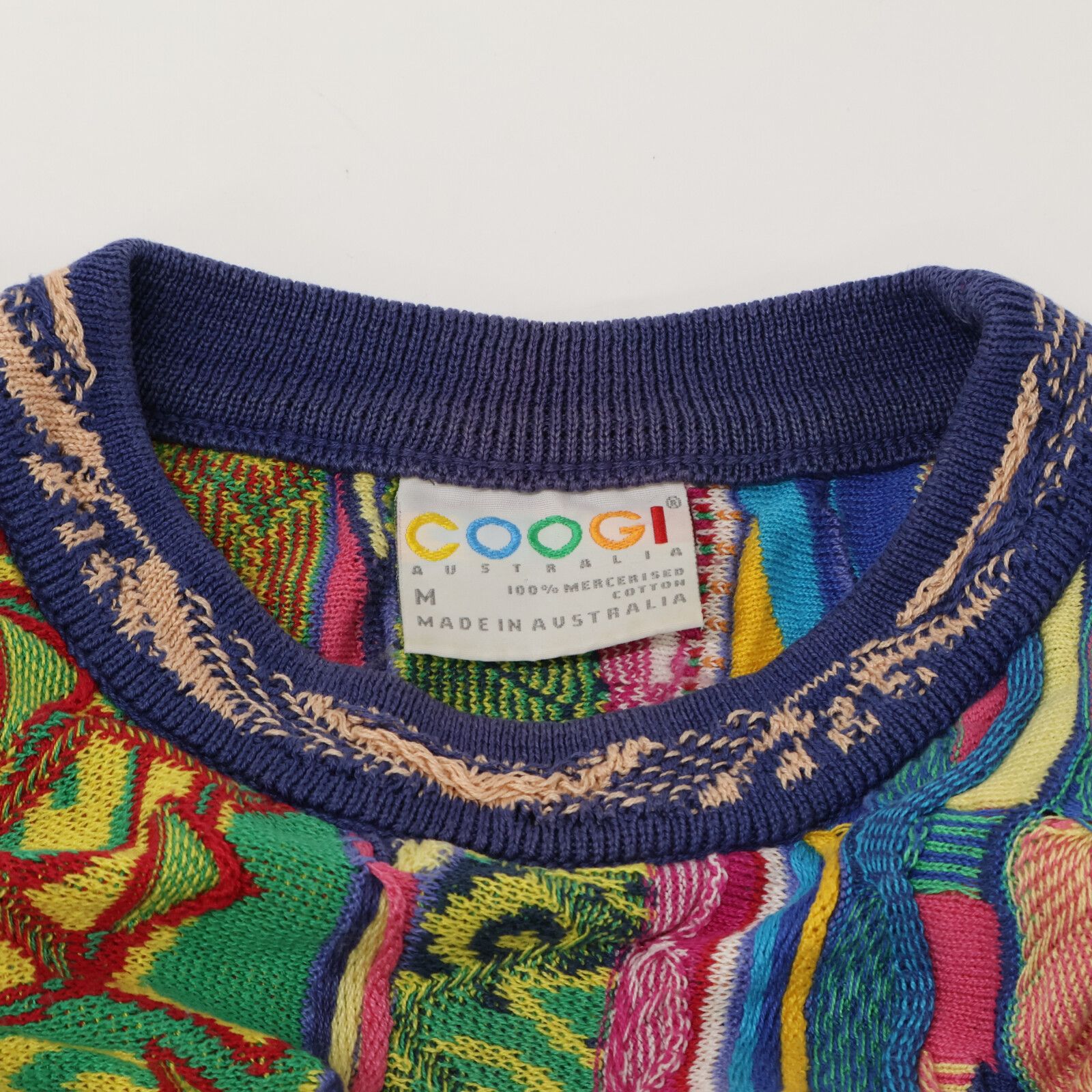 COOGI - M/ COOGI/クージー/マルチカラー3Dニット/セーター