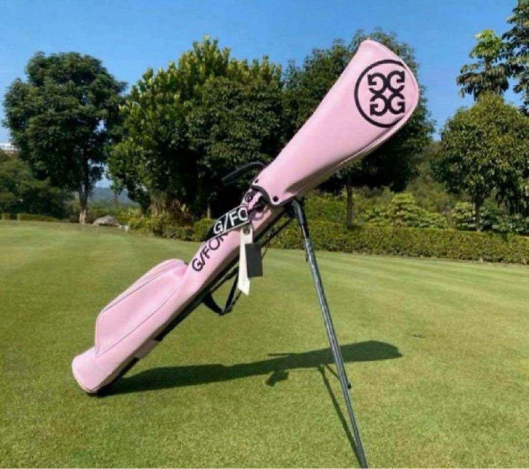 G/FORE ジーフォア ゴルフラウンドバッグ セルフスタンドバッグ ピンク ジーフォア G/FORE ゴルフラウンドバッグ セルフスタンドバッグ
