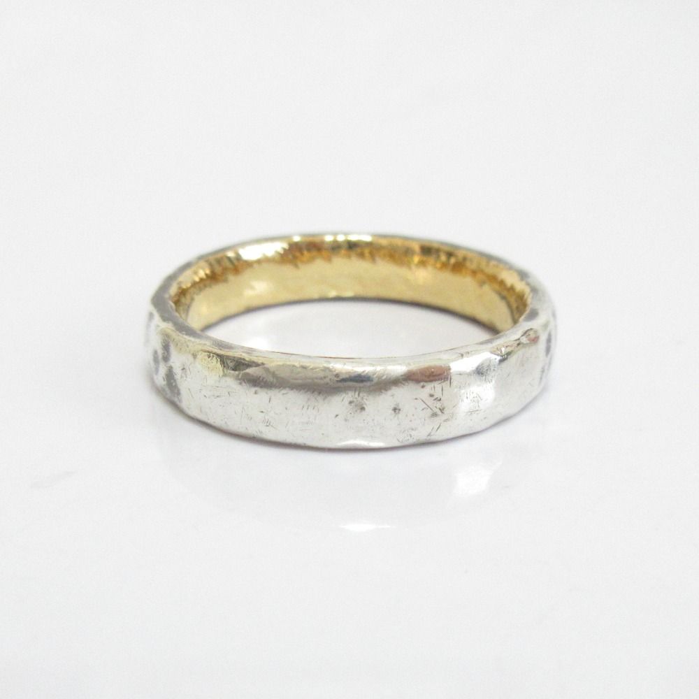 美品 MALCOLM BETTS MPB マルコムベッツ SV925/K22 コンビ ハンマ