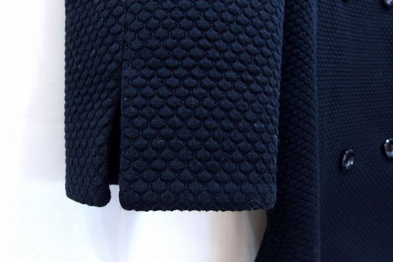 222029】LANVIN ランバン 5分袖 ダブルジャケット セットアップ