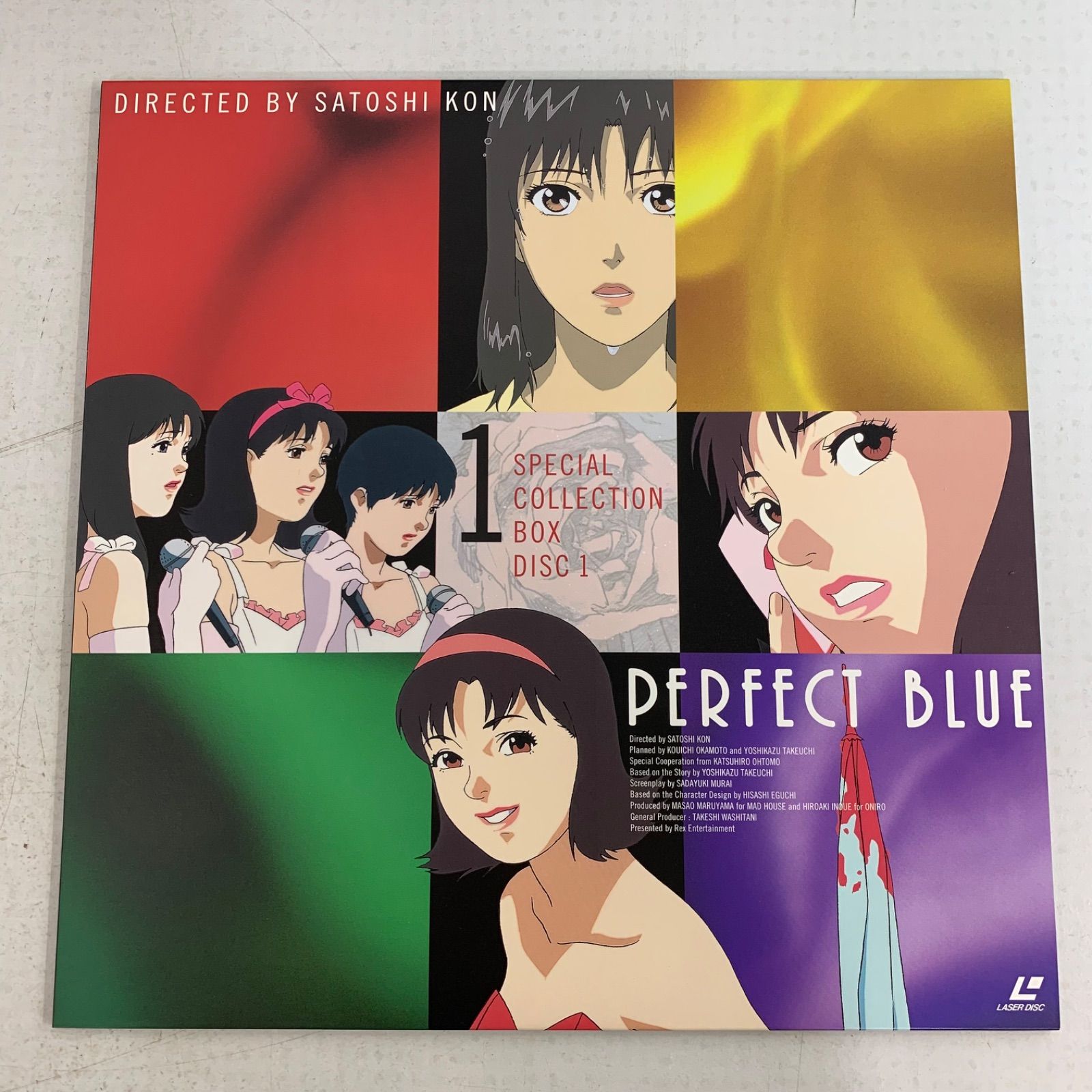【最終お値下げ】希少！美品パーフェクトブルーレーザーディスクBOX初回限定生産盤 パーフェクトブルー 初回限定生産 LD レーザーディスク PERFECT