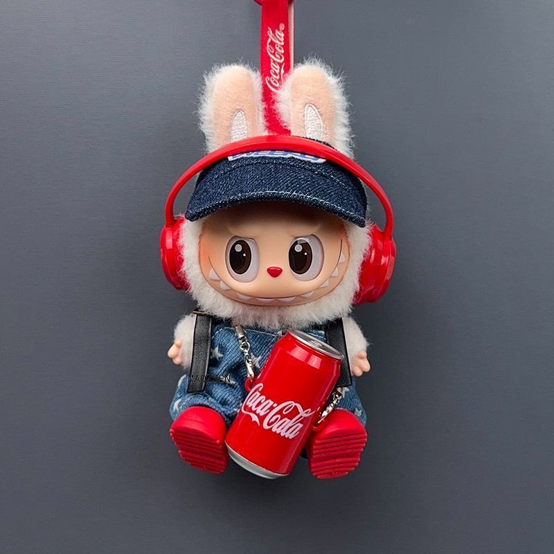 ロンパース帽子2点セットlabubuラブブぬいぐるみ服17cm着せ替え着ぐるみ 新品2点セット labubuラブブ ぬいぐるみ服17cmドレス着せ替え