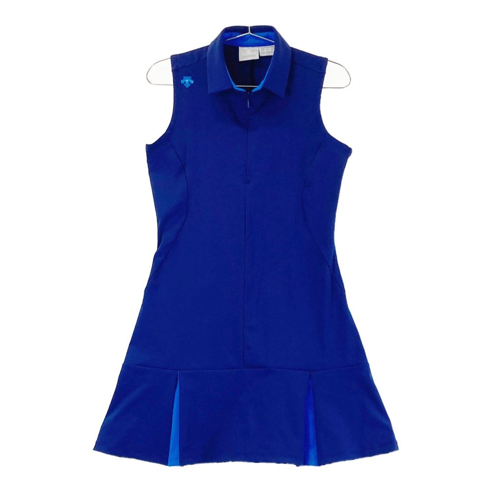 デサントゴルフ　ノースリーブ　ワンピース サイズ：M DESCENTE GOLF デサントゴルフ ノースリーブワンピース