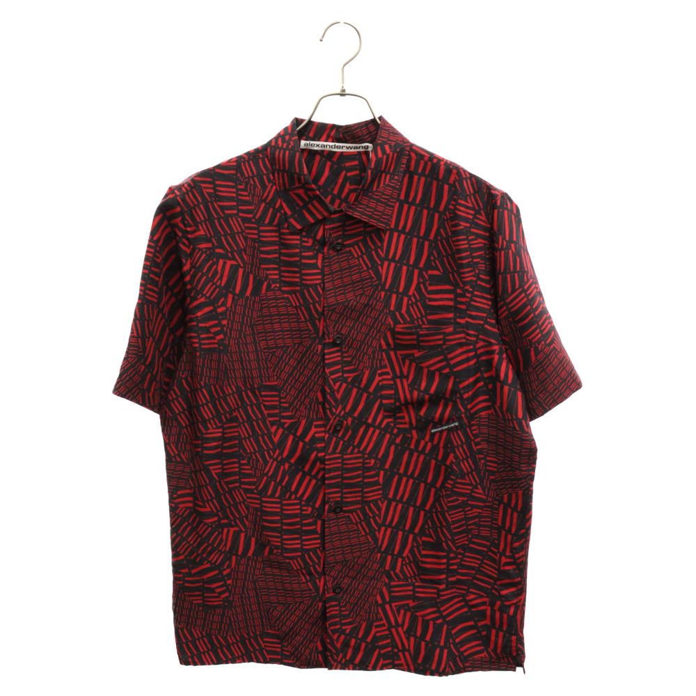 ALEXANDER WANG (アレキサンダーワン) PRINTED LOGO VACATION SHIRT 総 
