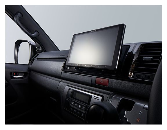 カロッツェリア9V型フローティング楽ナビAVIC-RF721フルセグ|Bluetooth|HDMI入出力