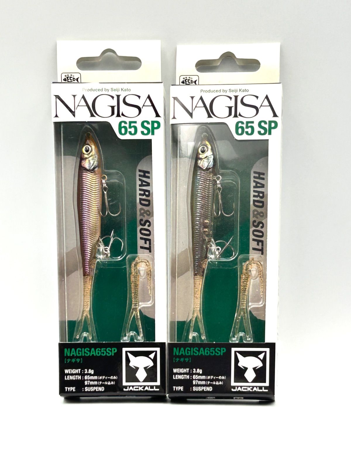 JACKALL - ジャッカル　ナギサ65SPとカバースキャット　3点セット JACKALL - ジャッカル ナギサ65SPとカバースキャット 3点セット