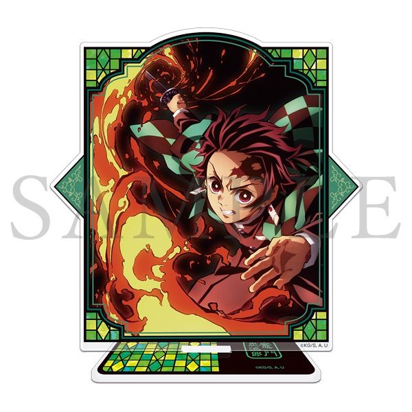 鬼滅の刃 全集中展 アクリルマスコット 4種セット 竈門炭治郎 - 我妻善逸 - 嘴平伊之助 - 胡蝶しのぶ