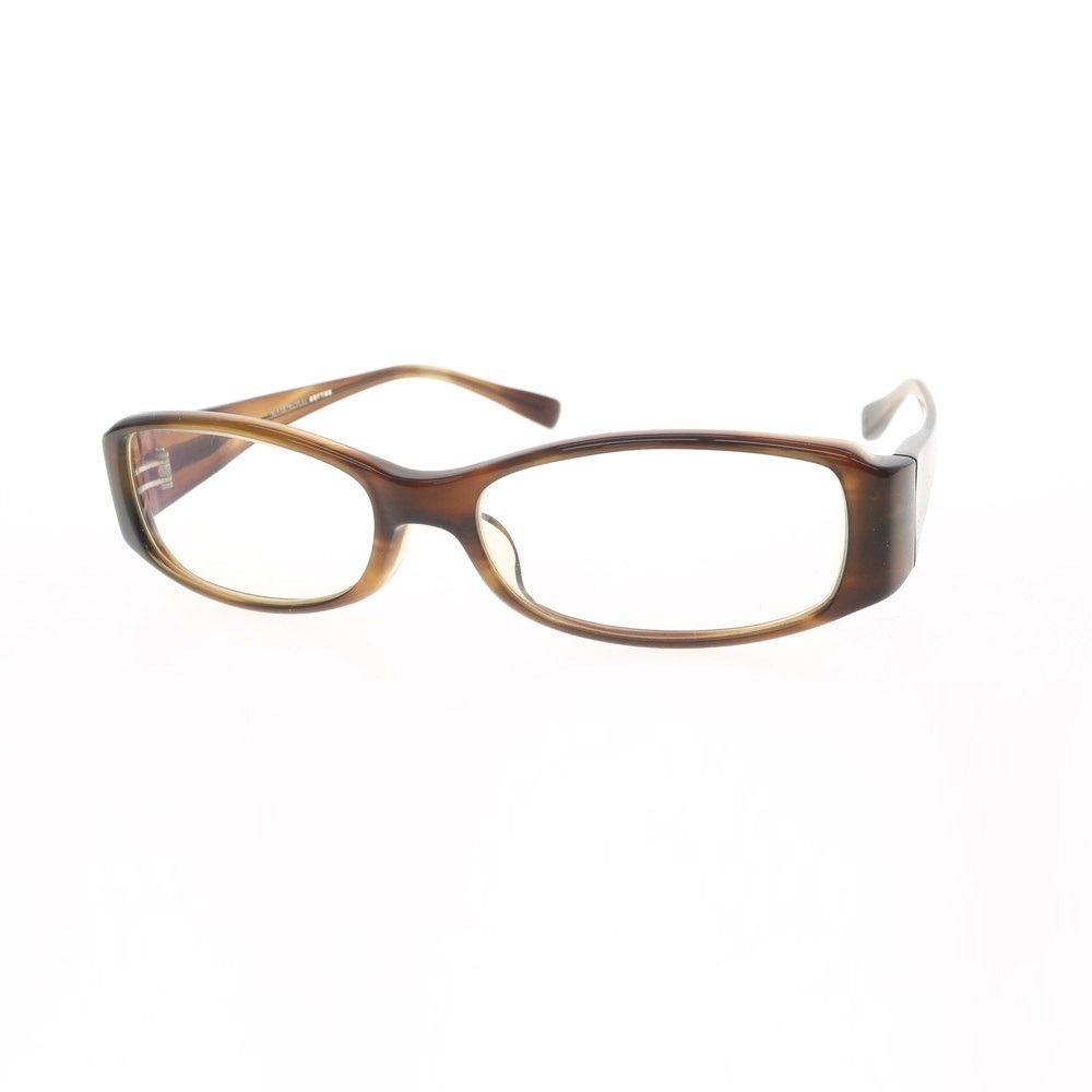 【中古】オリバーピープルズ OLIVER PEOPLES Duncan スクエア セルフレーム メガネ ブラウン【サイズ5416-140】【メンズ】