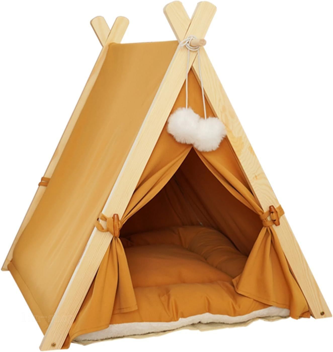玉城　猫ハウス 猫用ベッド ペットベッド キャットハウス 小型犬小屋 ベッドマット 暖房 エアコン適応 快適 柔らかい 水洗え 暖かい 用寝袋 休憩所 寝床 室内用