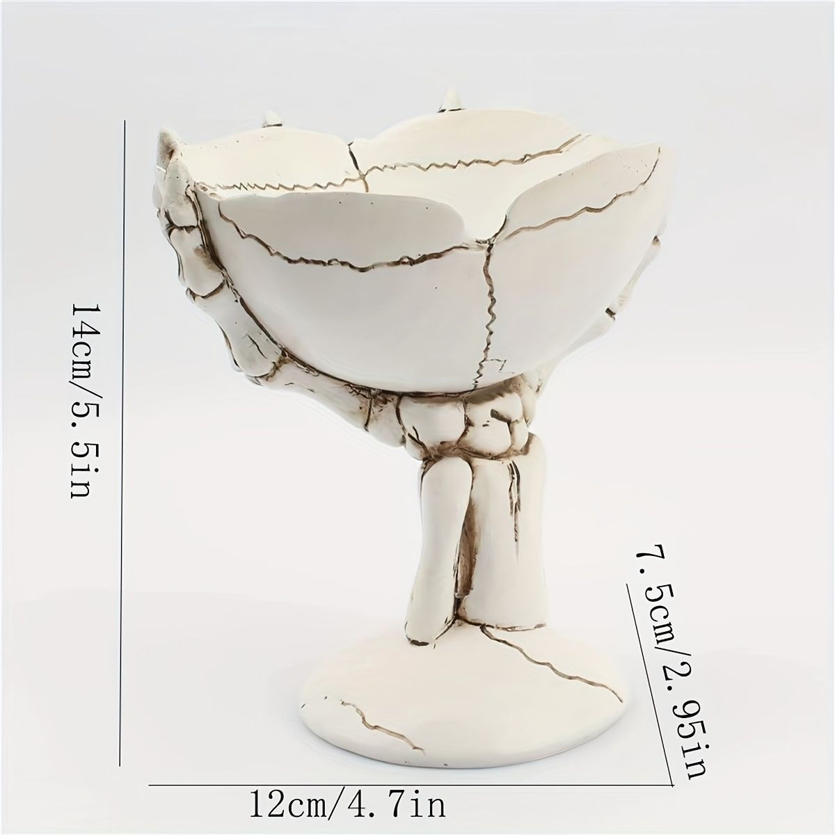 人気アイテムお得に購入！ 小物入れ 骸骨 スカルハンド ハンド 手 スカル ハロウィン ハロウィーン インテリア 装飾 キートレイ トレイ お菓子入れ 収納 置物 オブジェ インテリア ユニーク おしゃれ パンク ロック sRAY824