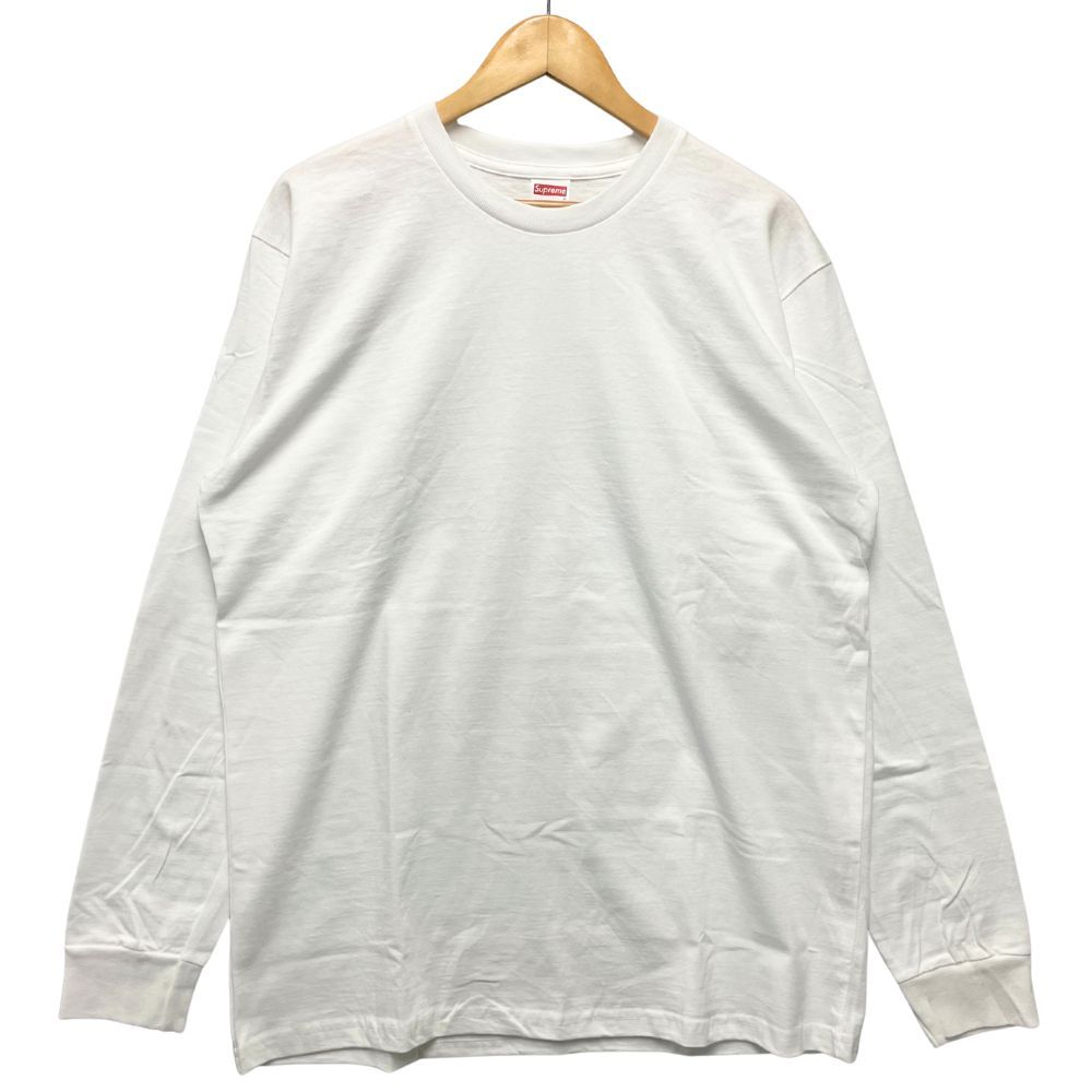 SUPREME シュプリーム Long Sleeve Blank Tee 無地 長袖Tシャツ