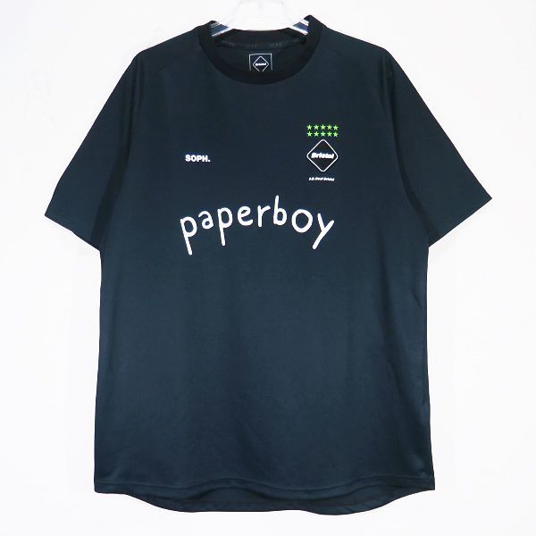 F.C.Real Bristol エフシーレアルブリストル 24SS paperboy S/S