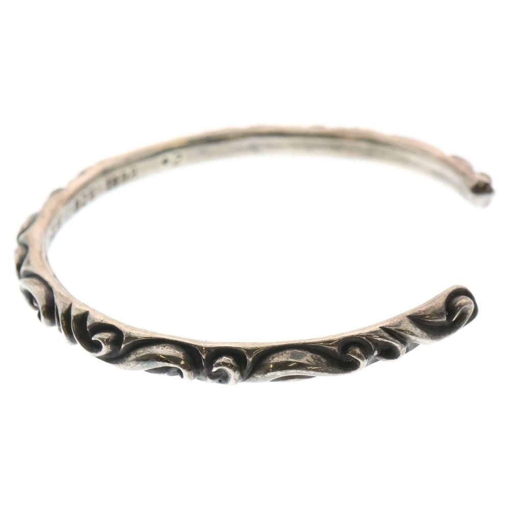 新品同様Chrome Hearts スクロールバンド バングル ブレスレット クロムハーツ ブレスレット（Chrome Hearts）スクロール