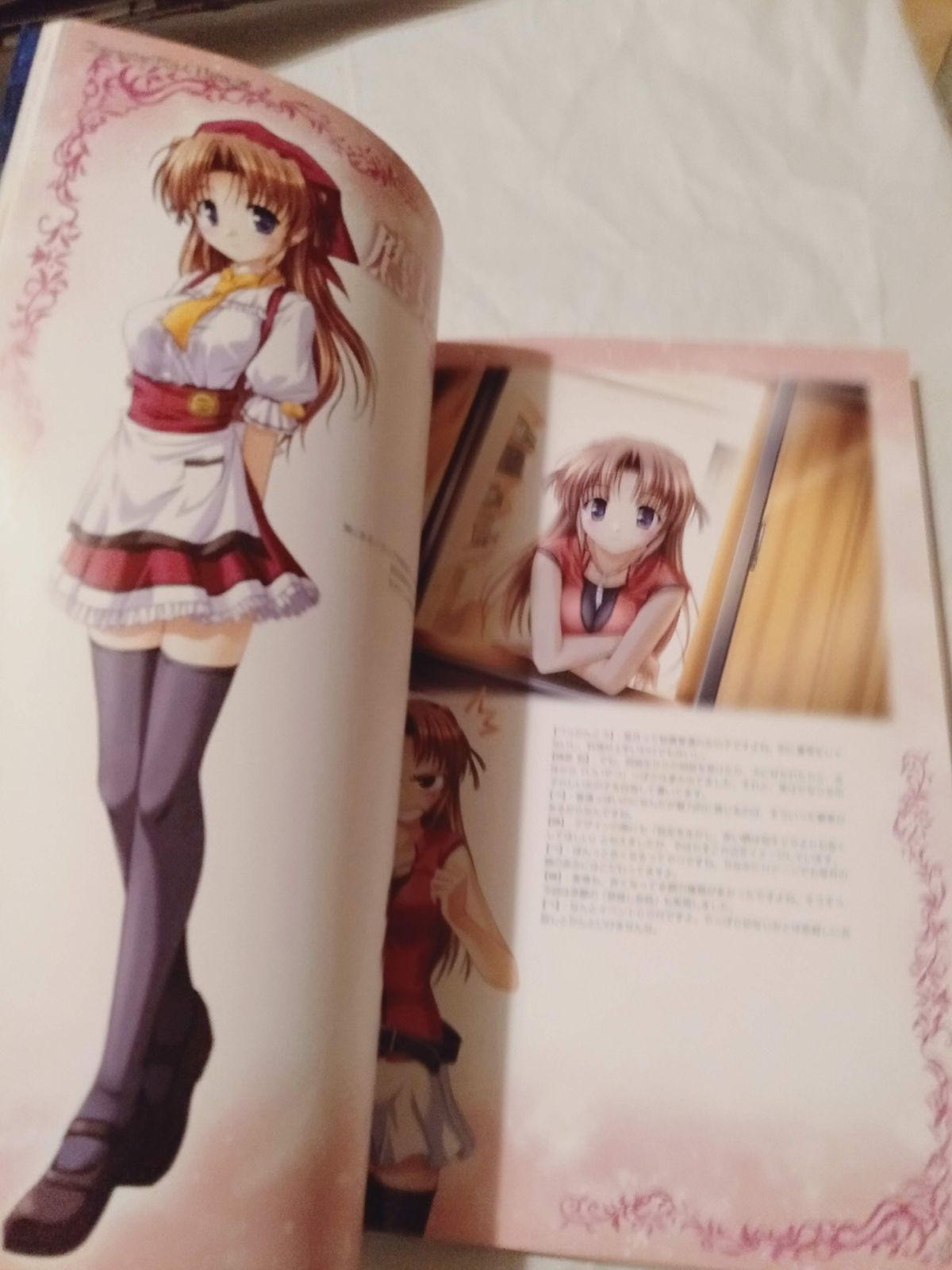 夜明け前より瑠璃色な設定資料60枚 夜明け前より瑠璃色な設定資料60枚