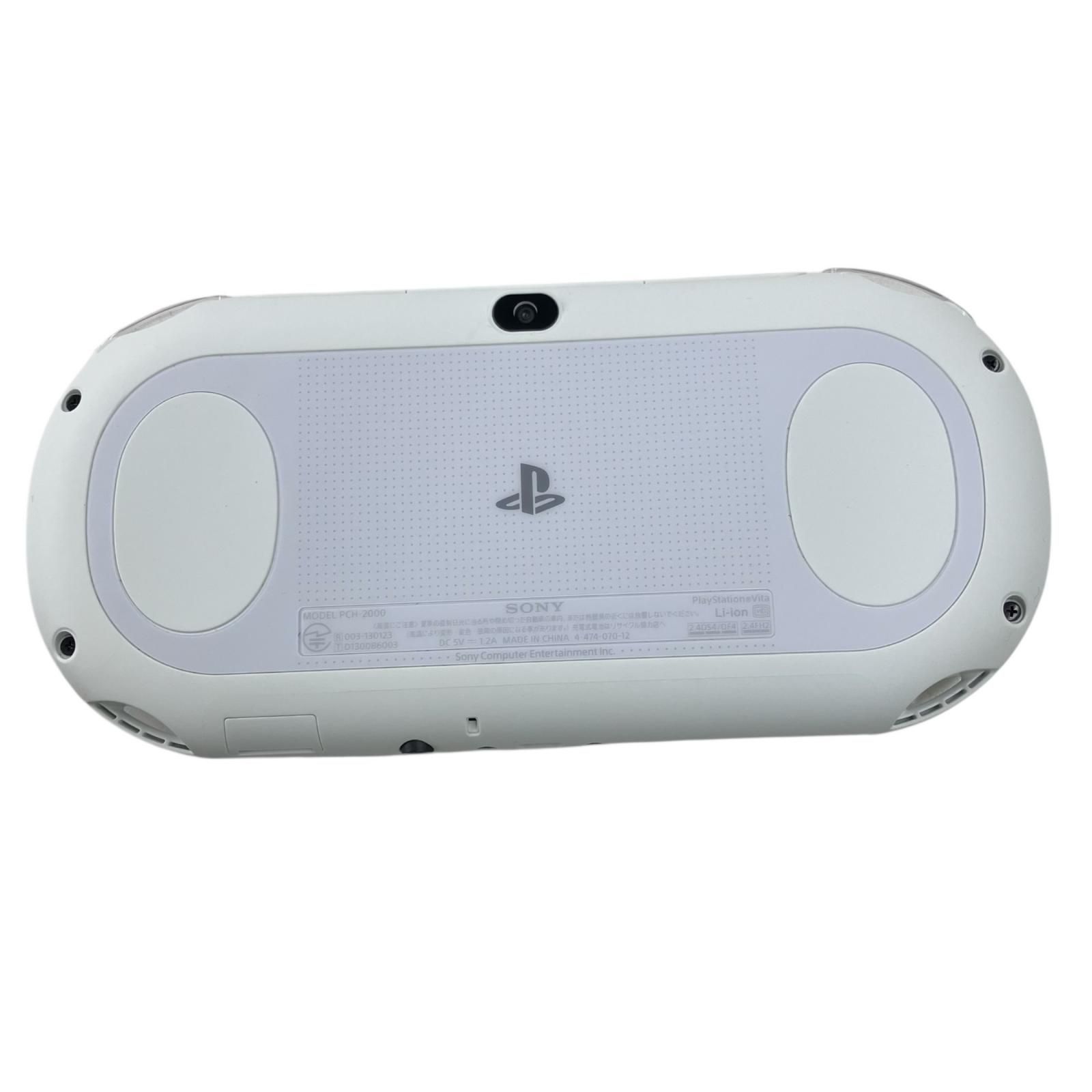 186000 ジャンク品 SONY ソニー PS Vita PCH-2000 ホワイト