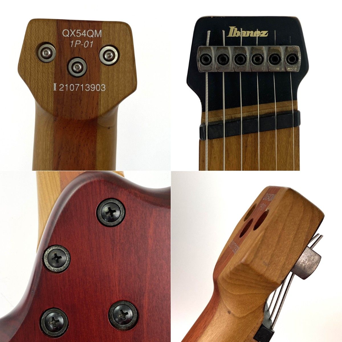 IBANEZ アイバニーズ ヘッドレス エレキギター QX54QM-BSM