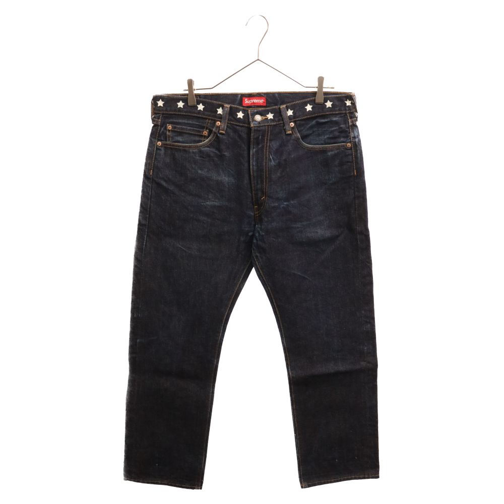 supremeリーバイス黒Mサイズ シュプリーム リーバイス Supreme x Levi's 別注 アメリカ製 505