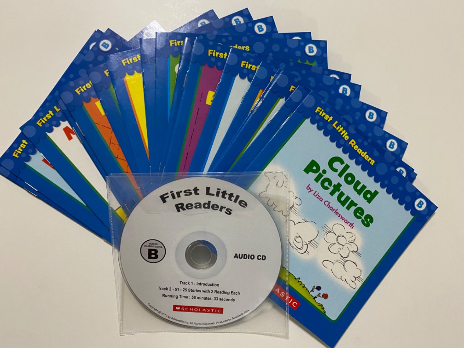 first little readers Aセット　マイヤペン付　英語絵本 新品】first little readers A-EF セット CD付 音源付 英語絵本