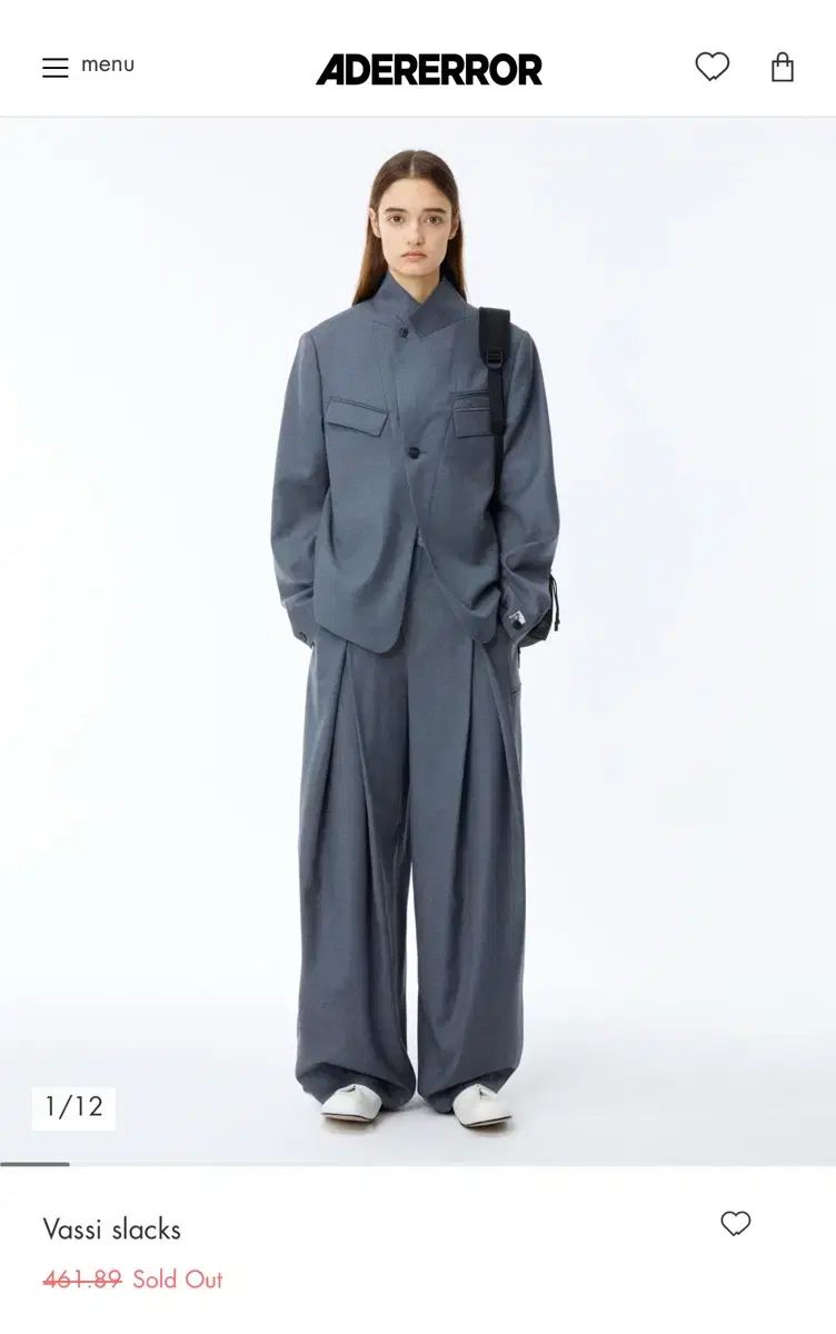 新品 YASUTO KIMURA Single pleat スラックス パンツ