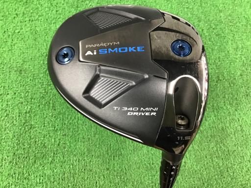 キャロウェイ PARADYM Ai SMOKE Ti 340 MINI 11.5° ドライバー DR 純正特注シャフト フレックスS メンズ 男性用 右利き 右用 Cランク ゴルフクラブ
