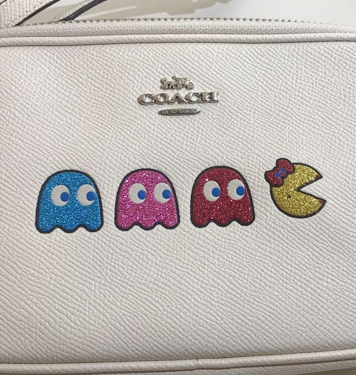 COACH×Pac-Man コーチ パックマン コラボ ミニショルダーバッグ 
