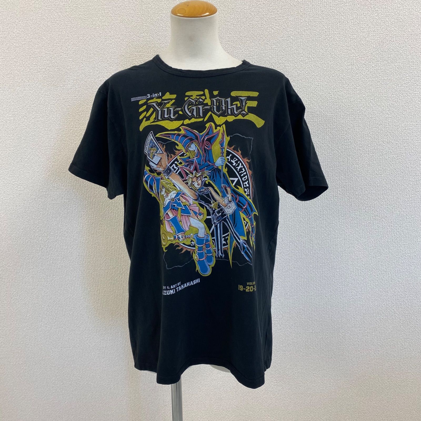 Tシャツ 古着 アニメ 遊戯王 プリント オールド ヴィンテージ 