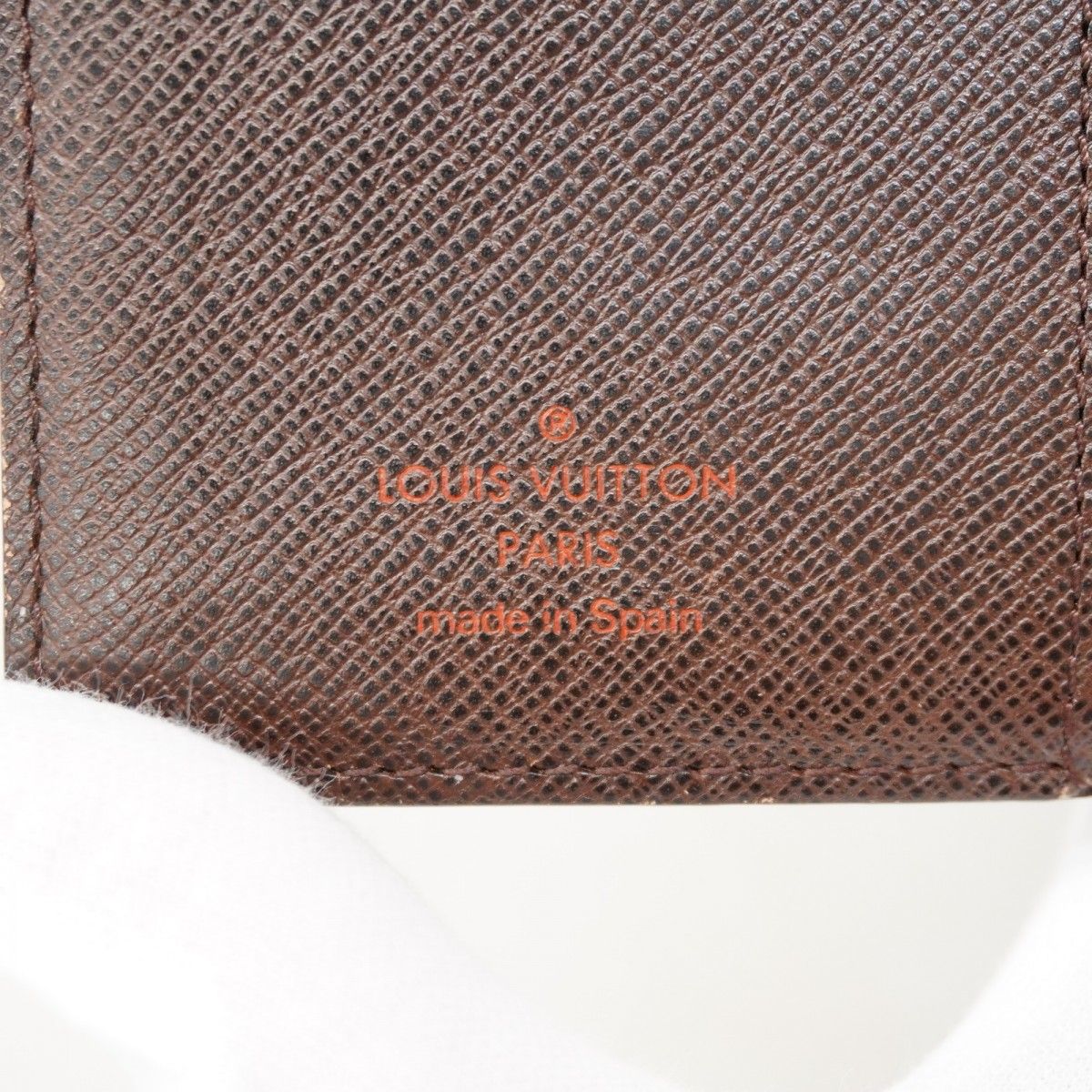 手帳カバー ダミエ