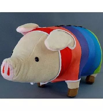 中古】ぬいぐるみ マイトレプーギー(レインボウな服) ぬいぐるみ 中古】ぬいぐるみ マイトレプーギー(レインボウな服) ぬいぐるみ