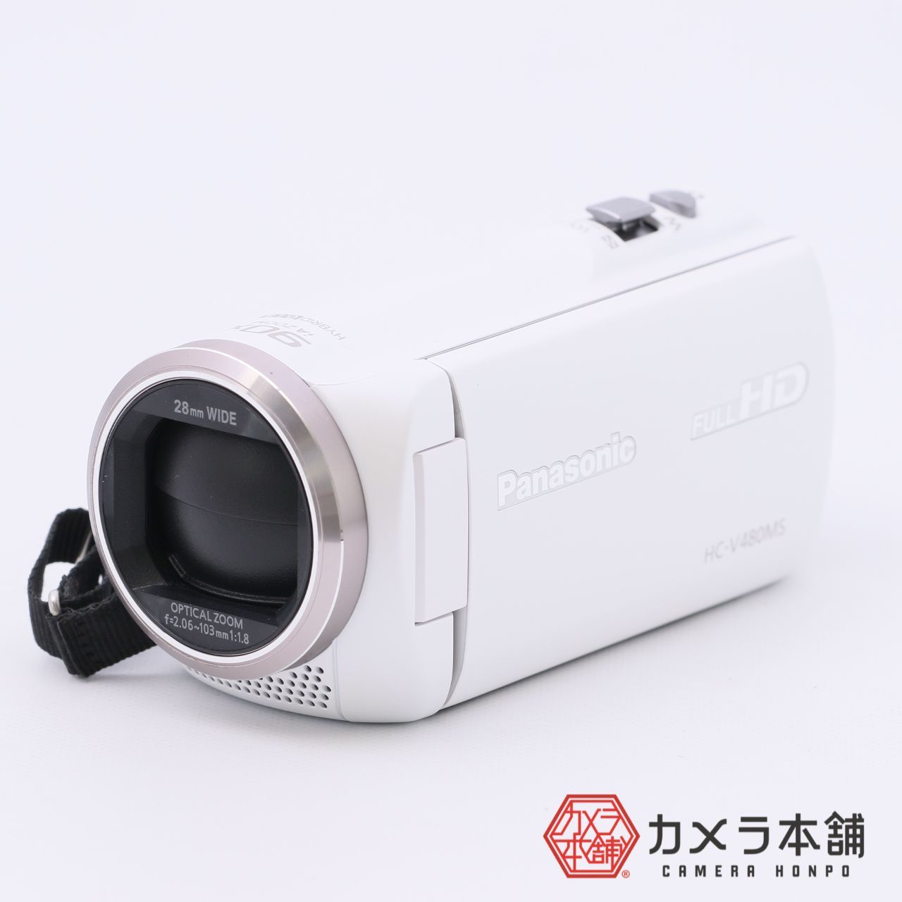 Panasonic HDビデオカメラ V480MS 32GB 高倍率90倍ズーム - カメラ本舗