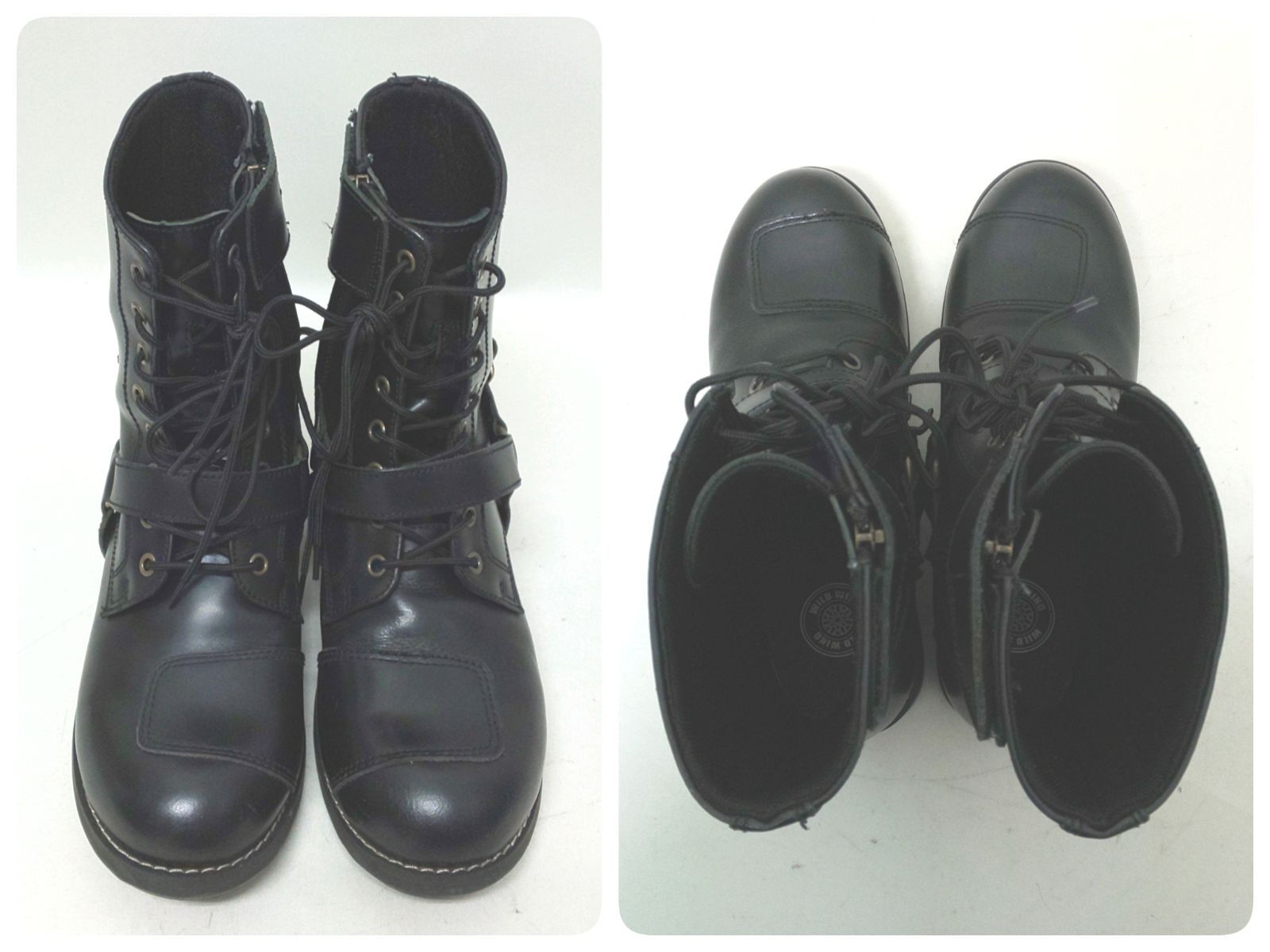 美品 ワイルドウィング ファルコン ライディングブーツ バイクブーツ 26cm 公式 ワイルドウィング ファルコン フラッグシップモデル WWM