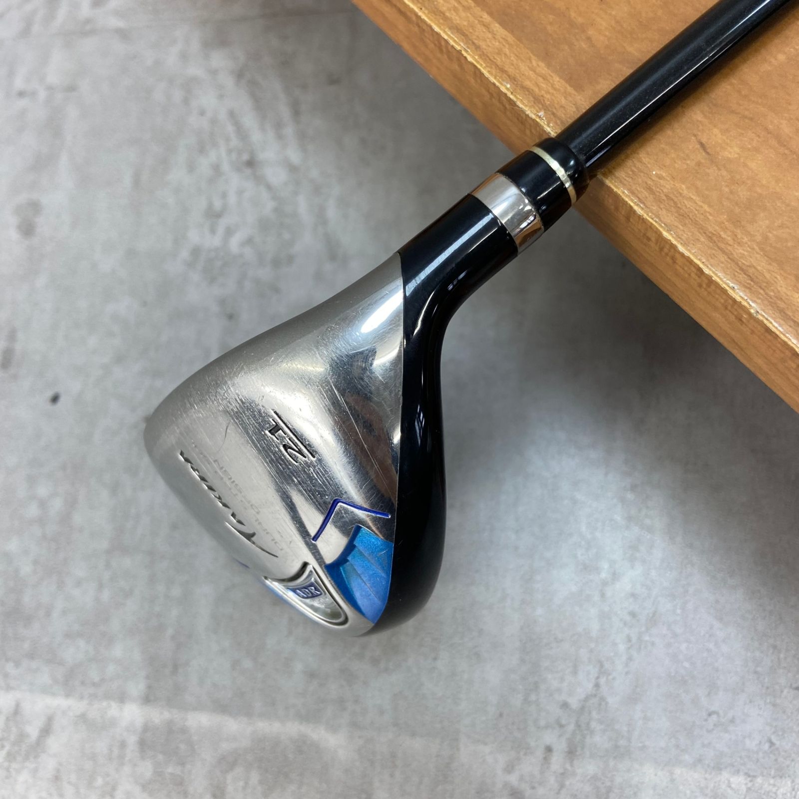 アキラ ADR メンズゴルフユーティリティー カーボン R2 24° 右