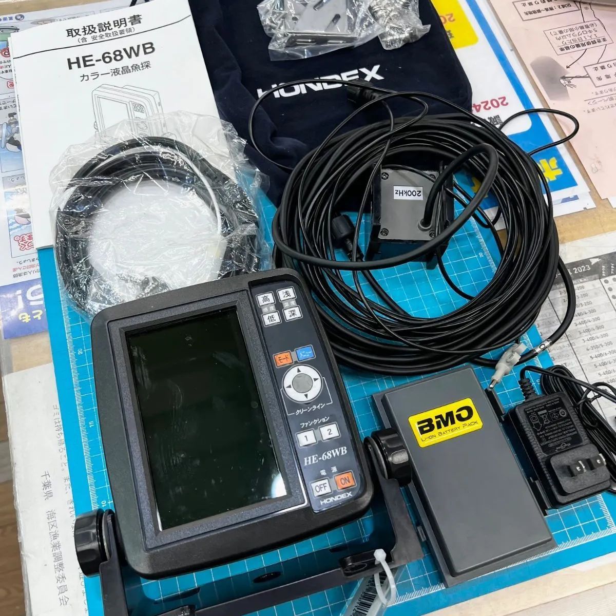 ホンデックスHE-68WB BMOJAPANバッテリー付き ホンデックスHE-68WB BMOJAPANバッテリー付き