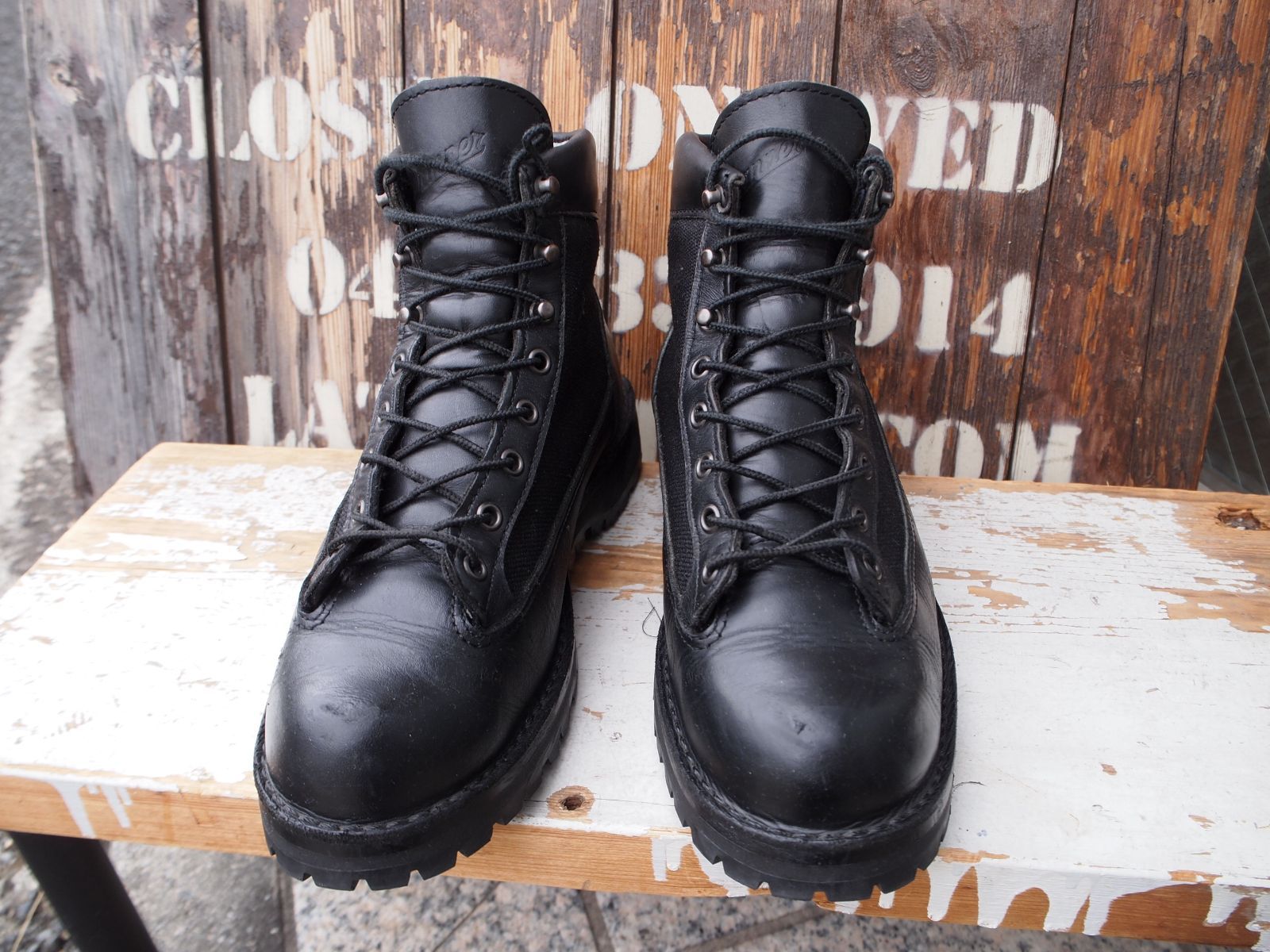リキ様 Danner ダナーライト ブラック US8.5 箱付き 箱付き】【US8.5】DANNER LIGHTダナー ライトブラック リキ様 Danner