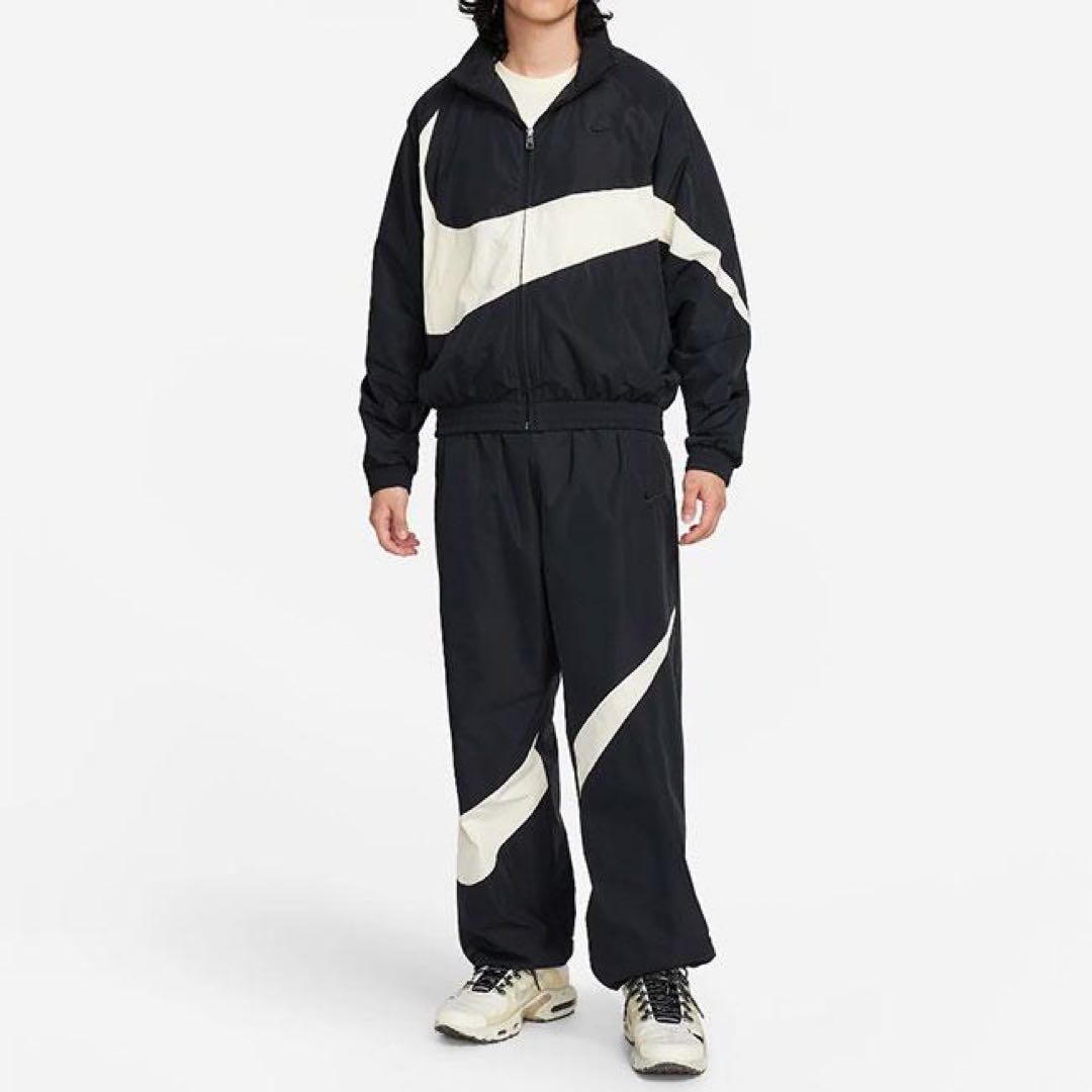 ナイキ ウーブンジャケット ウーブンパンツ ビッグスウッシュ セットアップ XL NIKE ビッグスウッシュ セットアップ ウーブン ジャケット
