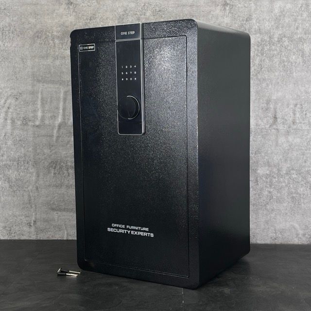 ONESTEP 金庫 100L 防犯 ホームセキュリティ 鍵2本付 ワンステップ き|513078
