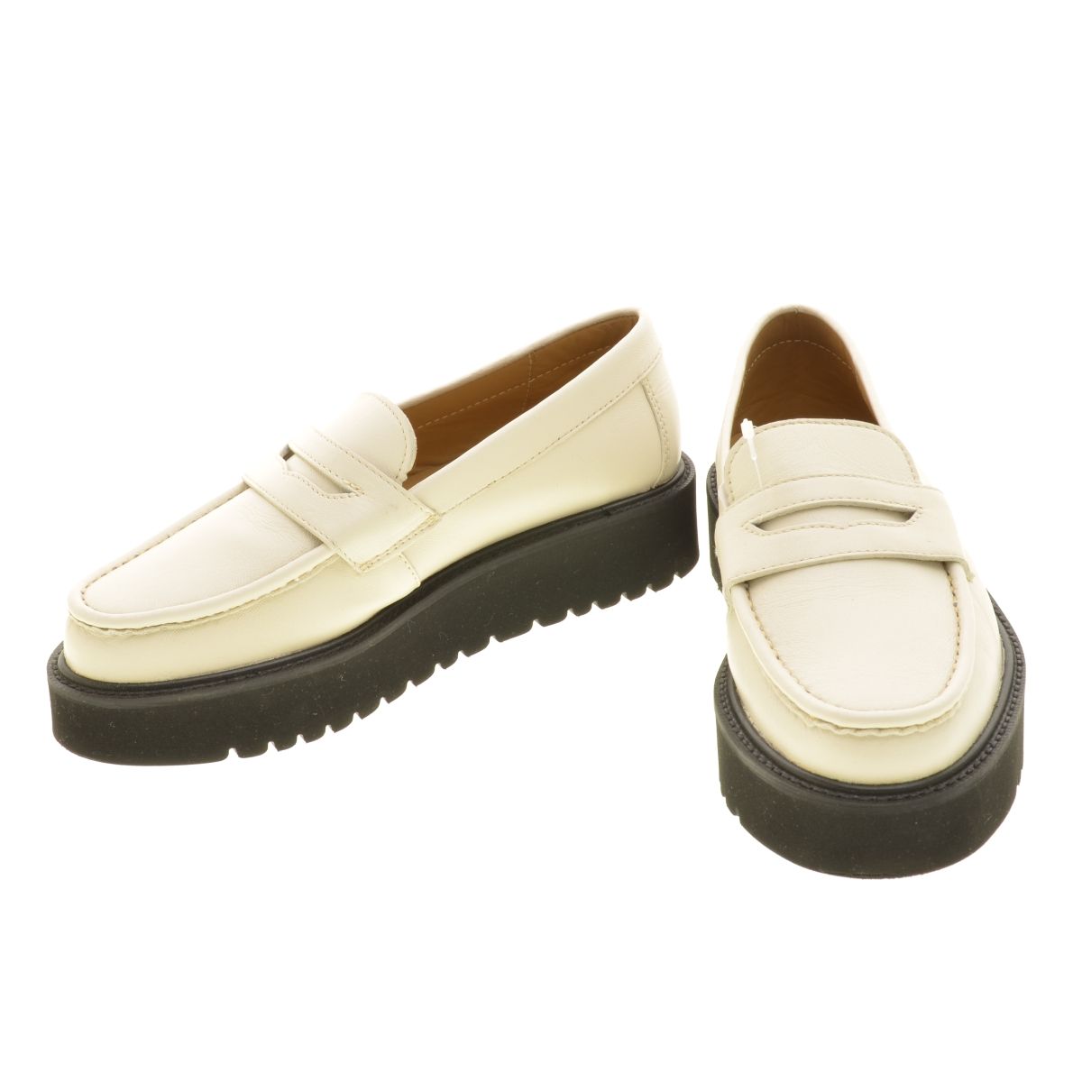 【Caminando×L'APPARTEMENT】23093570002210 PLATFORM LOAFERS プラットフォーム ローファーシューズ