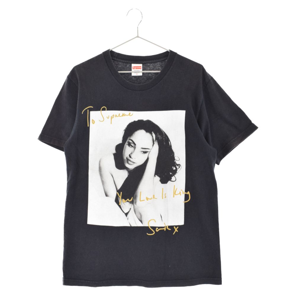 SUPREME (シュプリーム) 17SS Sade Tee シャーデー フォト プリント Tシャツ 半袖カットソー ブラック - メルカリ