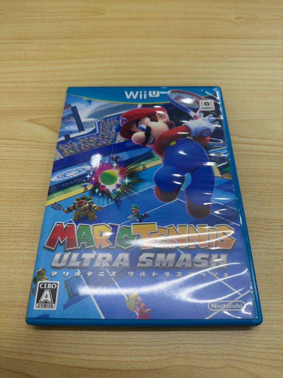 WiiU マリオテニス ウルトラスマッシュ ゲームソフト - メルカリ
