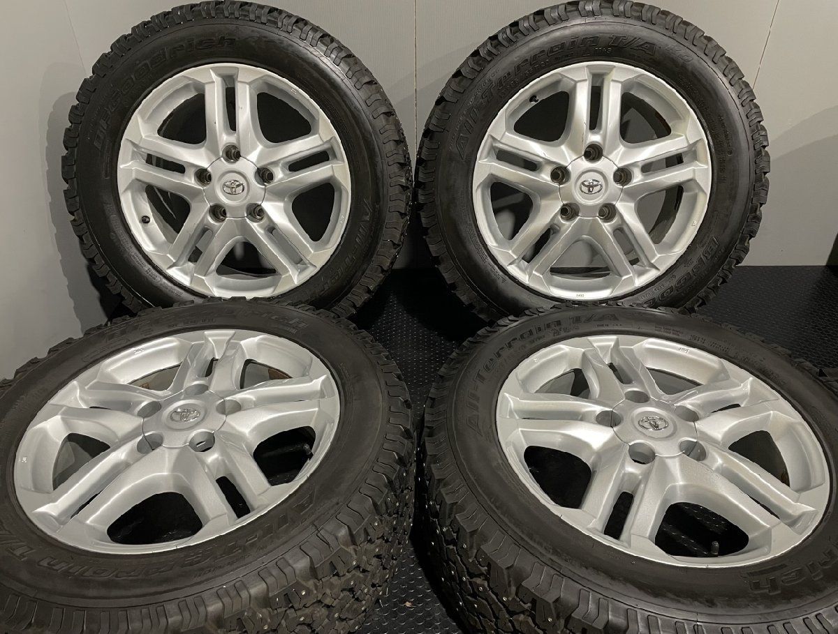 BF Goodrich All-Terrain T/A KO LT285/55R20】スパイクタイヤ【トヨタ ランクル200 純正ホイール 20インチ  8.5J5HPCD150+60】 (MTK443) - メルカリ