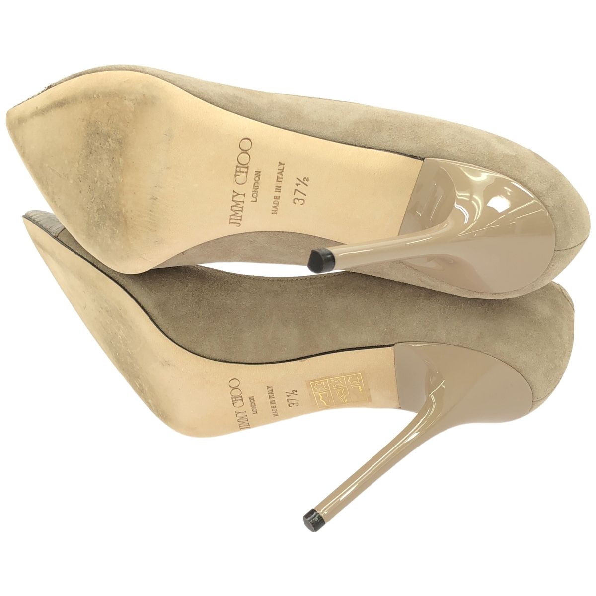 中古】ジミーチュウ JIMMY CHOO パンプス 371/2 24.5cm相当